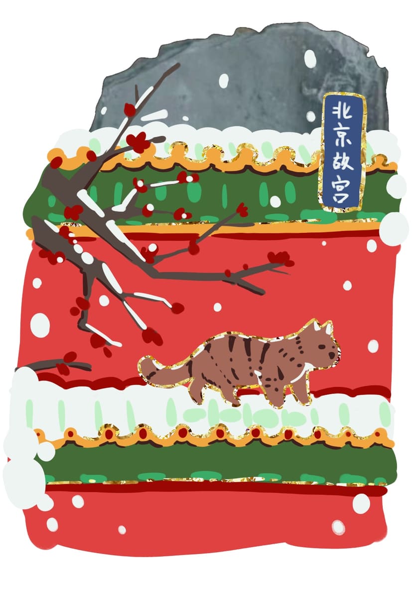 北京-故宫雪季